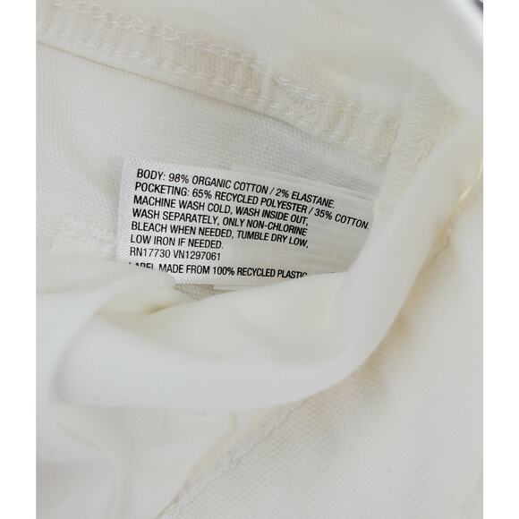 Goodfellow & Co Men's 36W x 32L Premium White Slim Lightweight Denim New - Picture 5 of 7